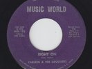 Funk 45 - Carleen & The Groovers - Right On - Music World - breaks/rare