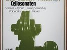 NATALIA GUTMANN Cello * BACH, DEBUSSY, PROKOFIEFF Sonatas * EURODISC Stereo NM