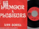 ANN  SOREL l'amour a plusieurs RARE J.C VANNIER FRENCH PATHE 2C 006-12.260 SP