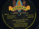 Rupert Reid Africa Shall Be Free(Big cut to J Byles Remember me) UK orig 12