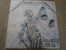 METALLICA -AND JUSTICE FOR ALL - 2 LP - PRINTED INNERS - 1988 - UK ISSUE -  EX