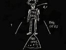 Basquiat Offs BLACK Vinyl  Cover by Jean Michel Basquiat  1984 Test Pressing COA