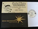 RARE LP DJ ONLY Lester Flatt & Earl Scruggs Country & Western DRUMMERS Sesac