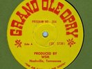 Grand Ole Opry show #364 w/ Porter Wagoner, Bill Monroe, Minnie Pearl & More