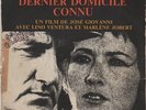 Dernier domicile connu BO - mus. François de Roubaix - L VENTURA &  M JOBERT