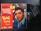 ELVIS PRESLEY - GIRLS GIRLS GIRLS - B  COPY - 1 st  PRESS AUSSIE  MONO LP - N/M