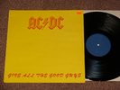 AC / DC Give All The Good Guys RARE LIVE 1981 VINYL LP   UK PRESS   9 TRACKS  Ex