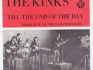 KINKS Till The End Of The Day SWEDEN 45 mod dancer GARAGE swedish p/s LISTEN