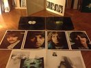 The Beatles S/T White Album 1st UK Mono Press PMC 7067 w/ poster 4 x cards