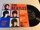 Beatles Ep A Hard Days Night Dänemark Denmark