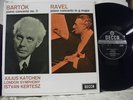 SXL 6209 BARTOK RAVEL Piano Concertos JULIUS KATCHEN LSO KERTESZ DECCA STEREO UK