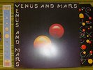 WINGS, VENUS AND MARS, LP 1975 UK 1ST PRESS NM/NM, 2 POSTERS INNER/SL 2 STICKERS