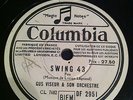 78 tours - GUS VISEUR et son orch. - ANOMALIE / SWING 43