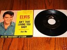 ELVIS Ain't That Loving You Baby Pic  Sleeve & 45 rpm