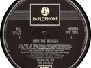 THE BEATLES WITH THE BEATLES UK STEREO 1-BOX LABELS TRI F/BACK SLEEVE VG+