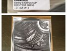 Converge #3/15 TEST PRESS Caring & Killing Vinyl 2x LP Record ( Isis Melvins Om