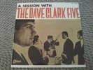 SESSION WITH THE DAVE CLARK FIVE LP JAPAN RED VINYL LP MINT MINUS COVER VG++