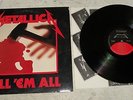 METALLICA KILL EM ALL EI-60766 1983 ELEKTRA RECORDS - LP  EX/NM