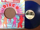 KISS - FRENCH BLUE coloured VINYL 12