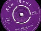 DANDY/SKINHEAD REGGAE/SKA BEAT JB273/RUDY A MESSAGE TO YOU - TILL DEATH DO US PA