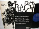 SAGA 5161 Stereo Bach Suites No3 & No6 For Cello Janos Starker