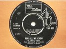 THE DETROIT SPINNERS - FOR ALL WE KNOW - 7