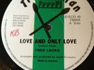 Fred Locks Love And Only Love Killer Roots 12