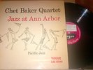 CHET BAKER QUARTET 'JAZZ AT ANN ARBOR' STUNNING RARE 1954 UK VOGUE JAZZ LP