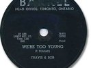Rare TRAVIS & BOB Rock & Roll 78 RPM Record. Tell Him No. Barrel 601