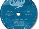 FRANKIE AVALON Rock'n Roll 78 RPM Record. I'll Wait for You