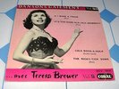 TERESA BREWER RARE FRENCH EP LULA ROCK A HULA 50S ROCK AND ROLL DANSONS GAIEMENT