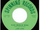 LARRY DOWD & ROCK-A-TONES 45  Blue Swingin Mama / Pink Cadillac - NM