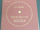 Michele Auclair / Bach sonatas Les Discophiles Francais DF 209-210 VG+/EX