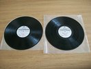 THE BEATLES - 2 RARE REPRODUCTION TEST PRESSING VINYL LP'S RUBBER SOUL & WITH