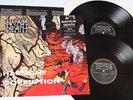 NAPALM DEATH -Harmony Corruption ltd. 2-LP 1990 MOSH 19 Earache 1st press