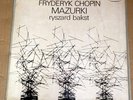  Bakst Ryszard RARE 4 LP BOX MUZA SXL  NM Mazurkas Chopin