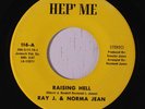 rare Soul Funk 45 RAY J. & NORMA JEAN raising hell HEP'ME Hear