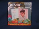 Vintage Elvis Presley 45 RPM Record w Sleeve BLUE CHRISTMAS / WOODEN HEART