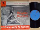 Brigitte BARDOT /ET DIEU CRÉA LA FEMME/ ORIGINAL 1st LP on Versailles, 1957