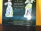 ALP 1856 GIOCONDA DE VITO -Bach/Mozart Violin Concertos  Orig UK Pressing (EX)