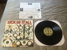 Sick Of It All Yours Truly LP 1ST PRESS Cro-Mags Leeway Killing Time Judge Bold