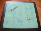 Fleetwood Mac - Tango in the Night LP Inner Sleeve signed by 4 members