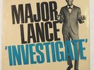 Major Lance, Investigate, promo w/pic sleeve