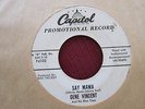 GENE VINCENT Say Mama Be Bop Boogie Boy Promo