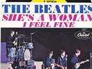 BEATLES SHE'S A WOMAN B/W I FEEL FINE