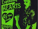 The Exploding Hearts-Modern Kicks 7” Green sleeve- Grey vinyl of 200 copies