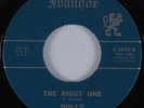 Northern Soul 45 DOLLY The Right One IVANHOE HEAR VG++