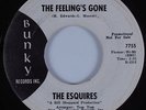 Crossover Soul 45 THE ESQUIRES The Feeling's Gone BUNKY HEAR