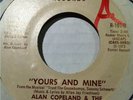 ALAN COPELAND & THE RAINBOW WORLD - yours and mine b/w rainbow world - ROMER