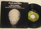 45 Rock JOHN LENNON / PLASTIC ONO BAND Cold Turkey 1969 Apple 1813 w Pic Sleeve